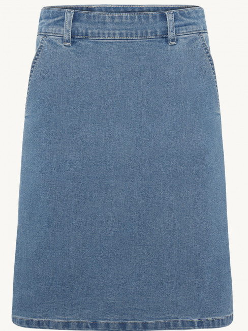 Jeanskjol denimblå från Claire