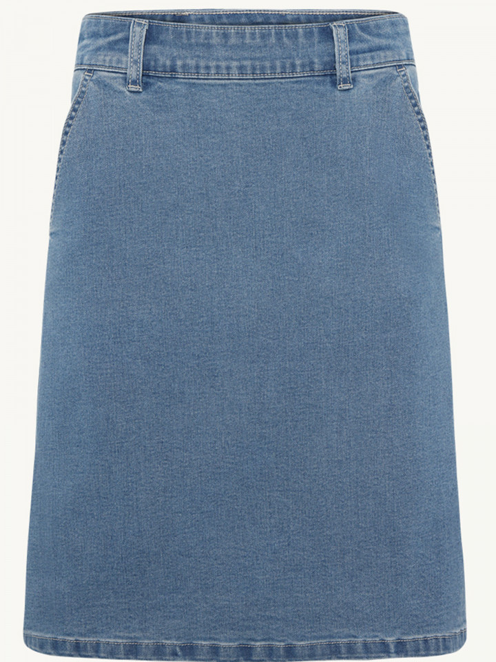 Jeanskjol denimblå från Claire