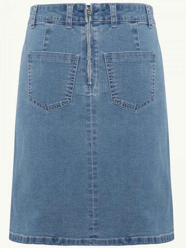 Jeanskjol denimblå från Claire