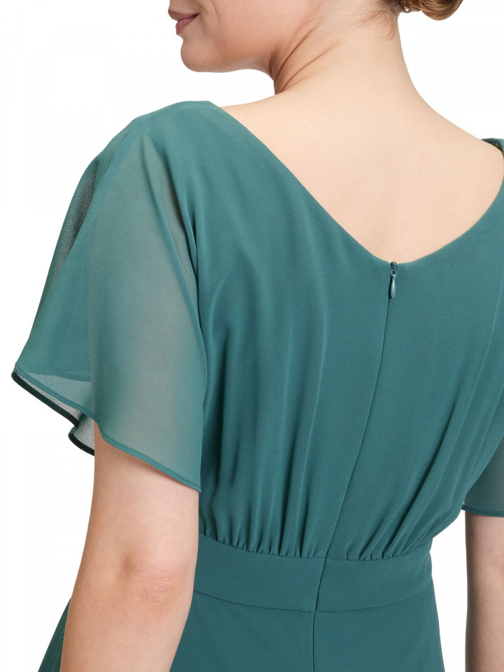 Chiffongklänning grön från Vera Mont