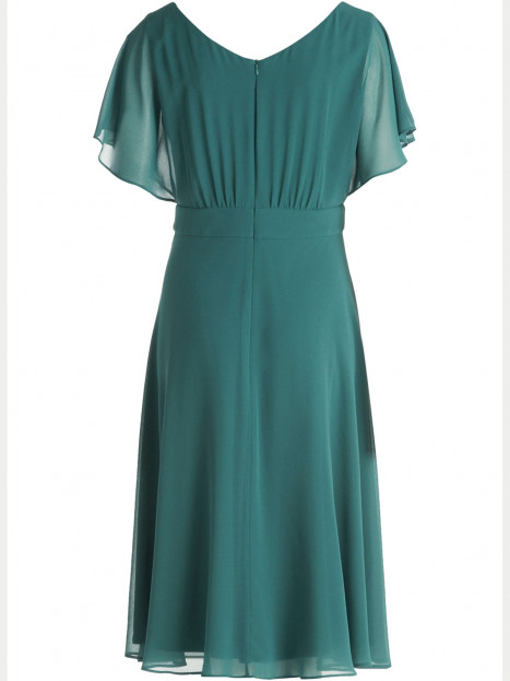 Chiffongklänning grön från Vera Mont