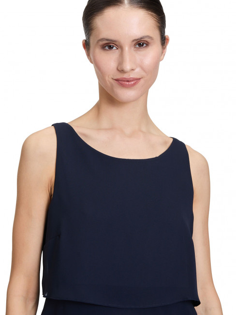 Chiffongklänning marin från Vera Mont 2