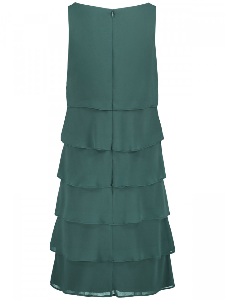 Chiffongklänning grön från Vera Mont