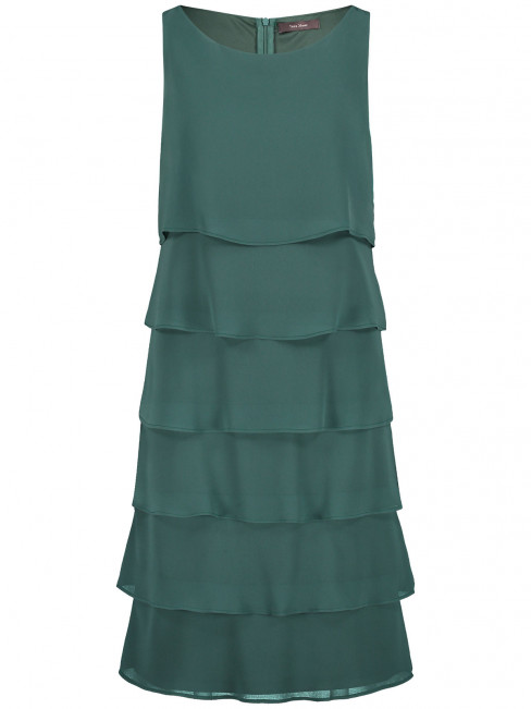 Chiffongklänning grön från Vera Mont