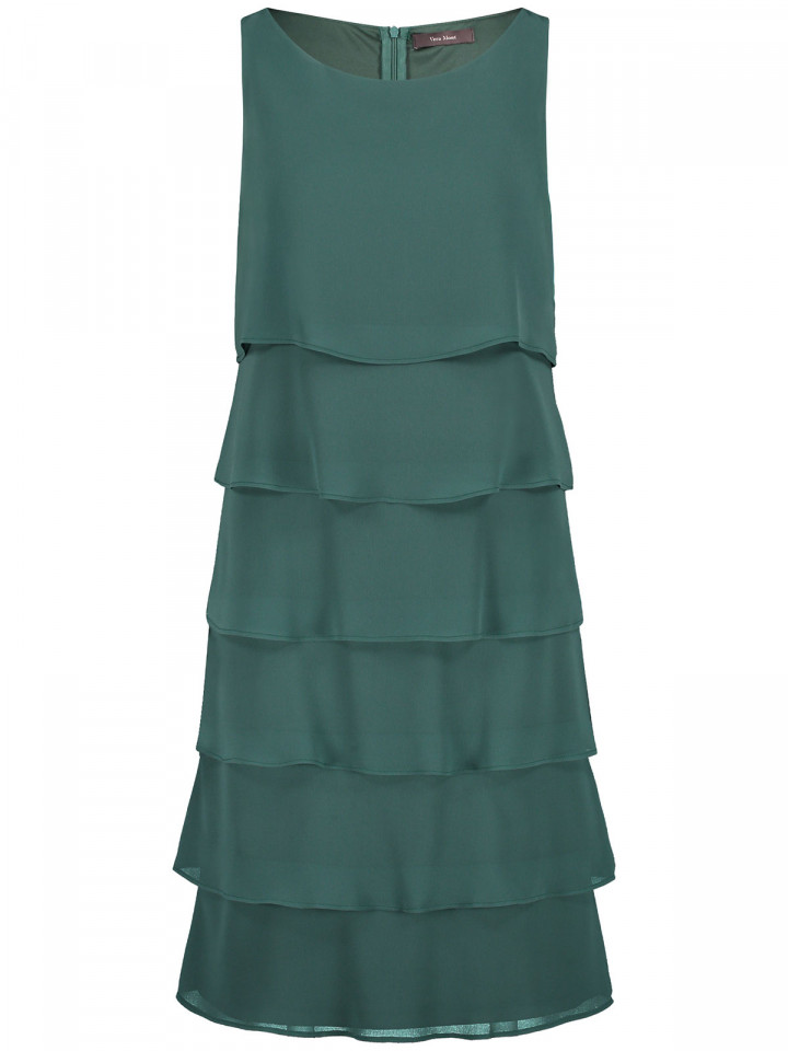 Chiffongklänning grön från Vera Mont