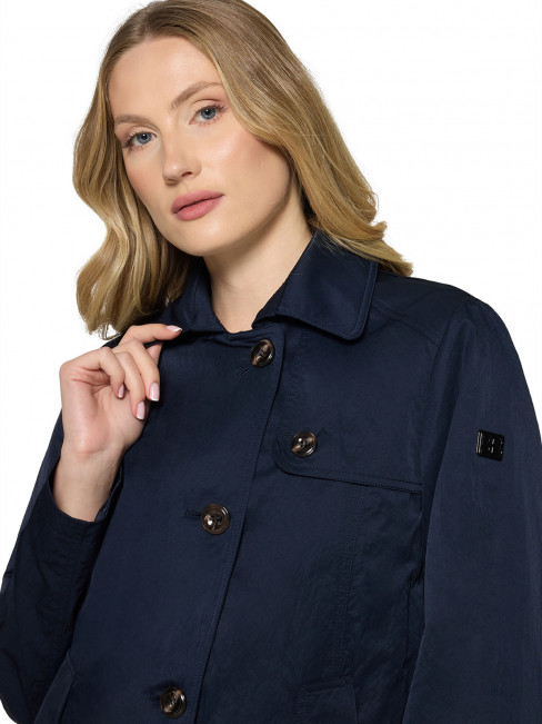 Kort trench marinblå från Betty Barclay 2