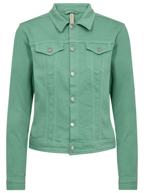 Jeansjacka Erna grön från Soyaconcept