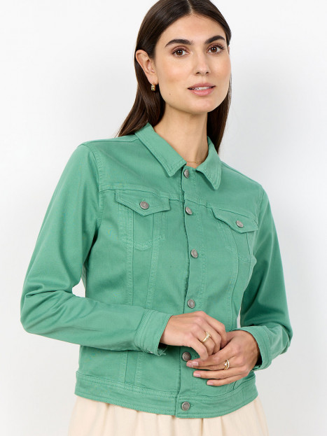 Jeansjacka Erna grön från Soyaconcept