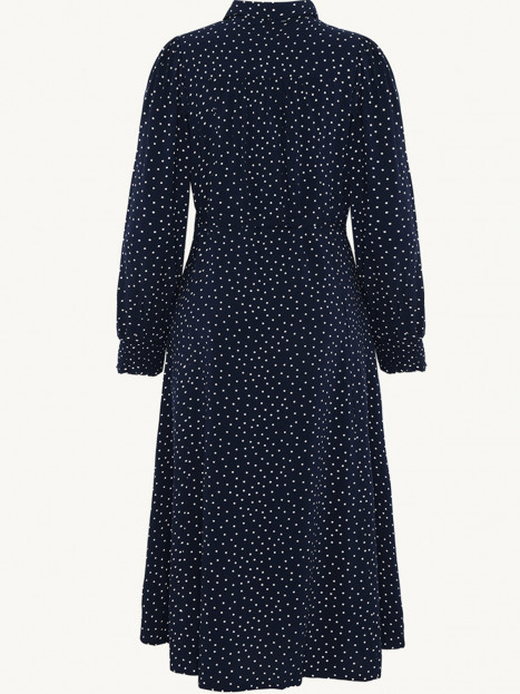 Viskosklänning Marin prick Kamila från Claire