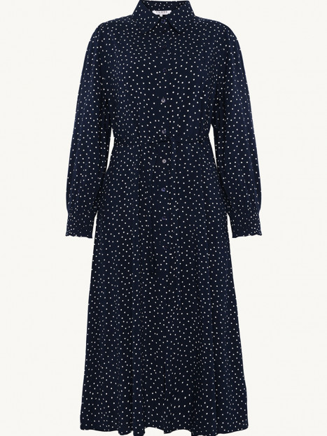 Viskosklänning Marin prick Kamila från Claire