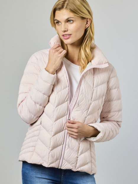 Täckjacka Daisy puderrosa från Junge