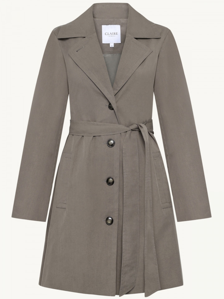 Trenchkappa Taupe Ophelia från Claire