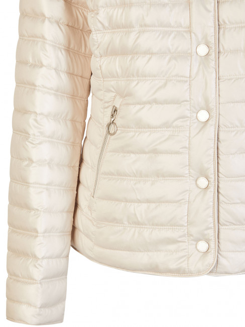 Vändbar täckjacka creme från Barbara Lebek 2