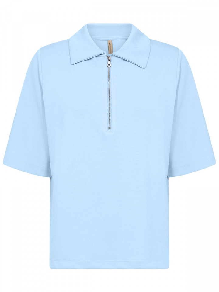 Trikåtopp Banu ljusblå från SoyaConcept