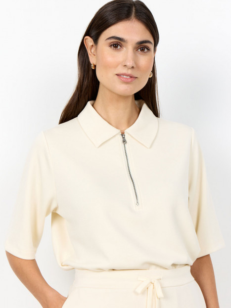 Trikåtopp Banu offwhite från SoyaConcept