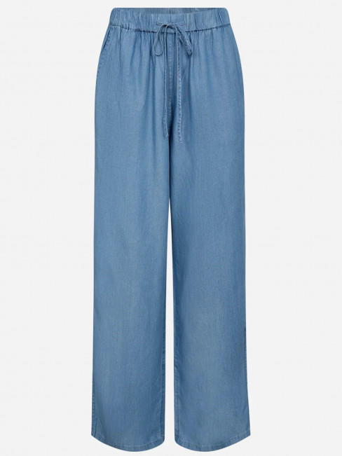 Vid byxa Liv ljus denimblå från SoyaConcept 2