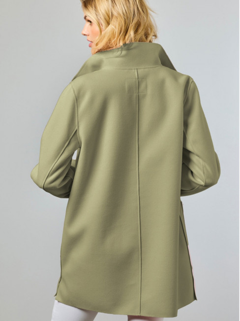 Filtkappa Nanna pistagegrön från Junge 2