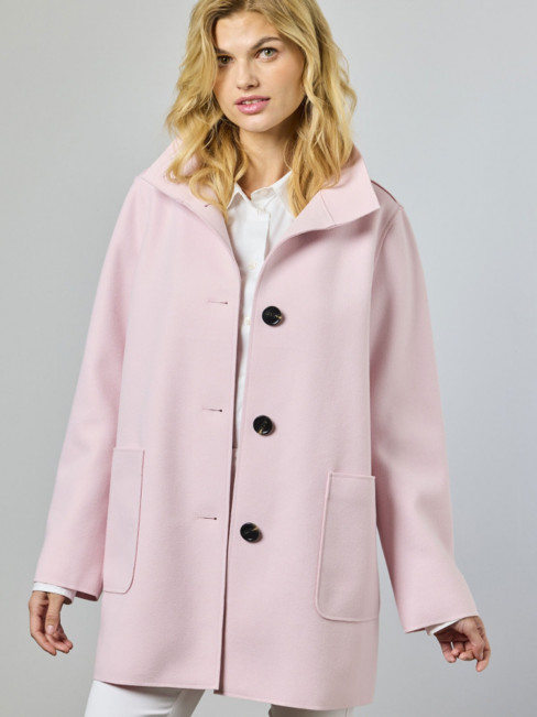 Filtkappa Nanna ljusrosa från Junge