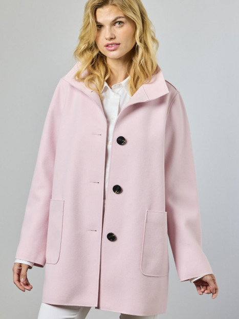 Filtkappa Nanna ljusrosa från Junge