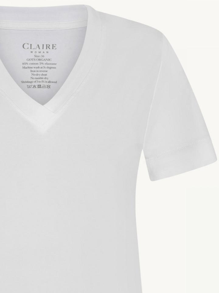 Trikåtopp Aurora i ekologisk bomull...