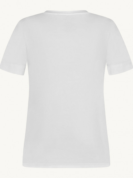 Trikåtopp Aurora i ekologisk bomull vit från Claire