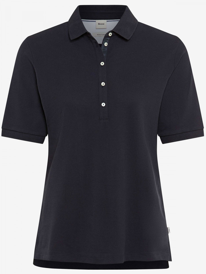 Piké Cleo marin från Brax