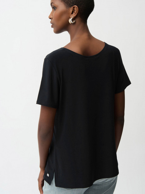 Trikåtopp svart från Joseph Ribkoff