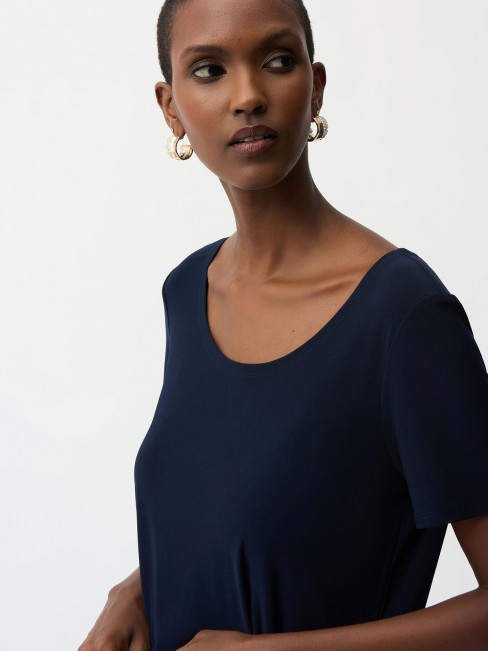 Trikåtopp marin från Joseph Ribkoff 2