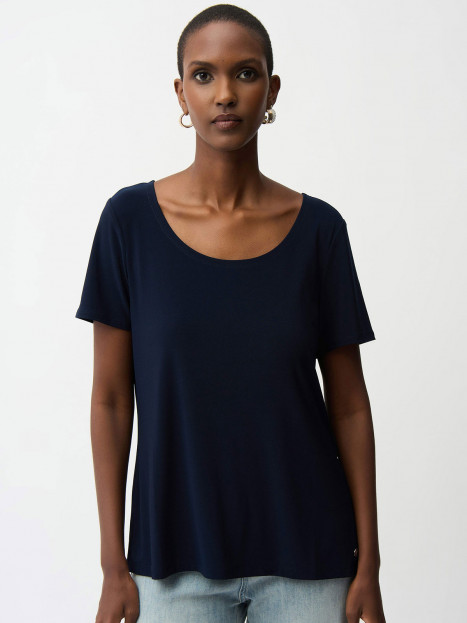 Trikåtopp marin från Joseph Ribkoff