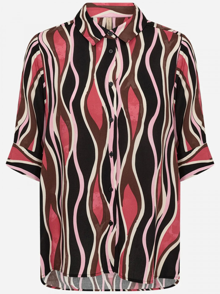 Viskosblus Cammi rosa från SoyaConcept