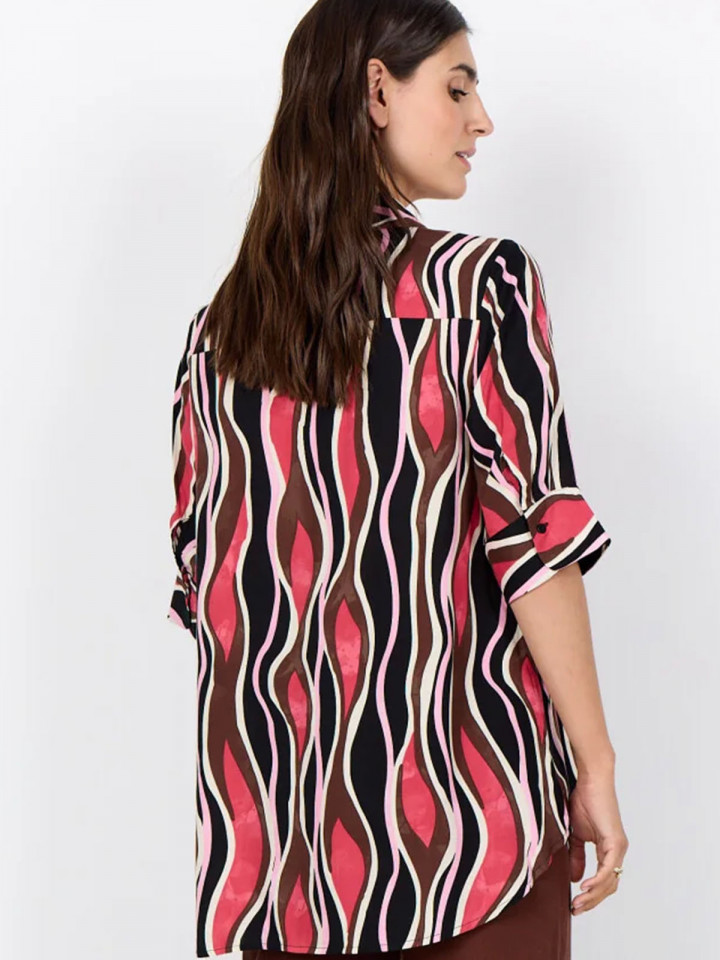 Viskosblus Cammi rosa från SoyaConcept