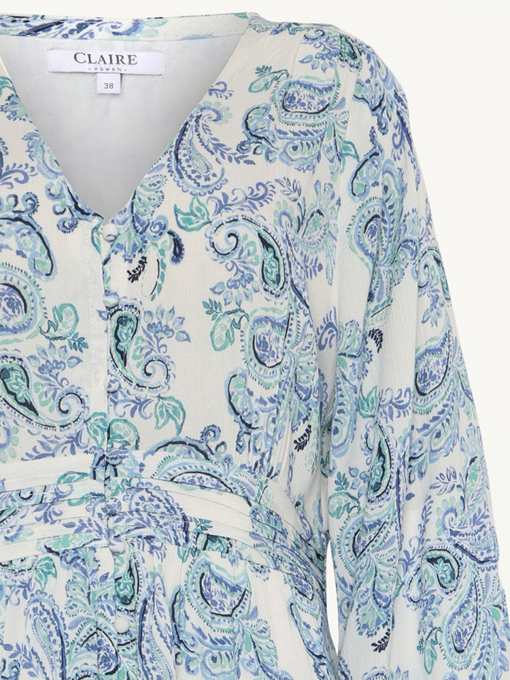 Creppad viskosklänning Dalinda...