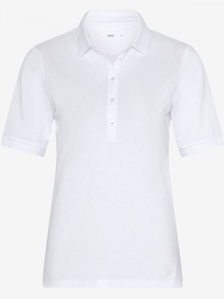 Piké Cleo vit från Brax