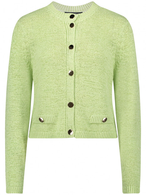 Kofta med silverknappar limegrön från Betty Barclay