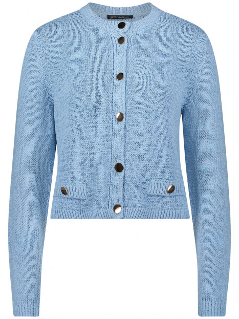 Kofta med silverknappar ljusblå från Betty Barclay