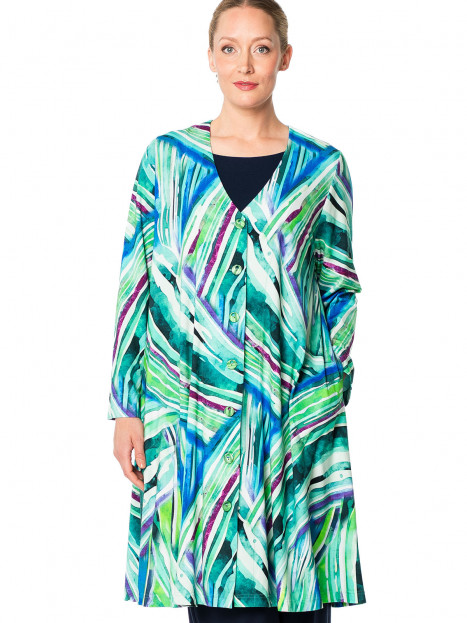 Tunika, klänning, kappa Petrina Palmeras aqua från Aino