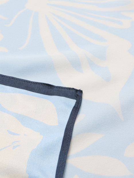 Sidenscarf Carren blå från SoyaConcept