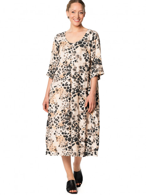 Klänning Julia Tinge svart/sand från Aino