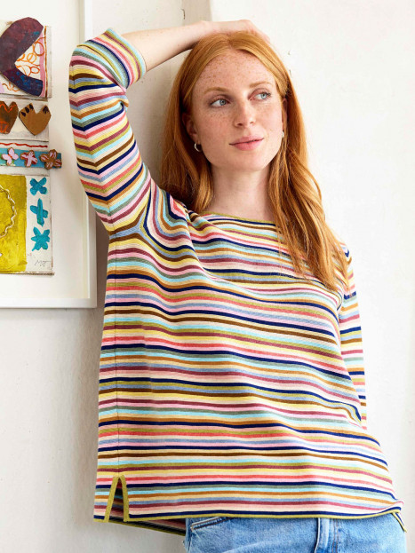 Tröja Moriko Randig från Mansted