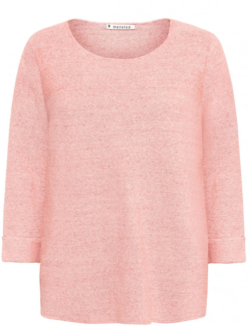 Tröja Moriko ljus korall från Mansted