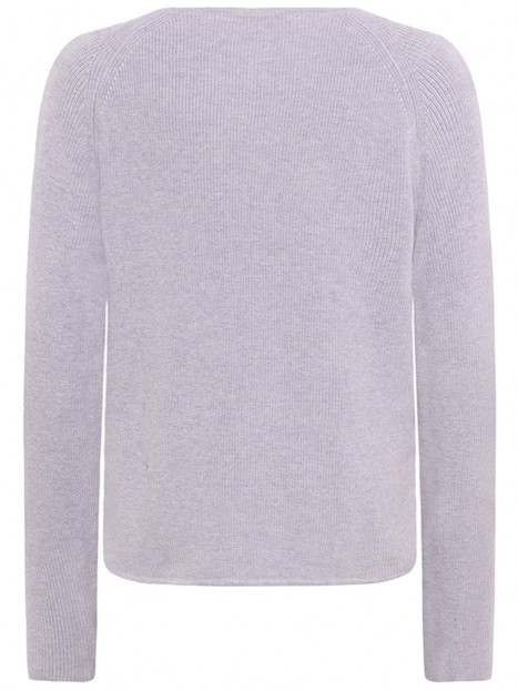 Stickad tröja Nectarine lavendel från Mansted