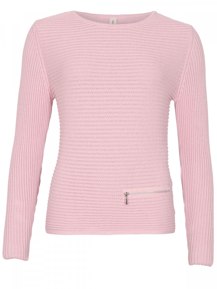 Tröja Zip ljusrosa från Skovhuus