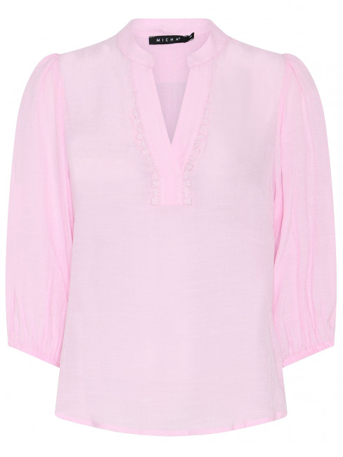 Blus spetskant ljusrosa från Micha
