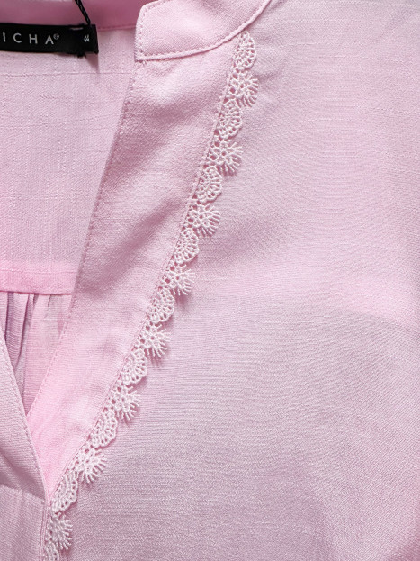 Blus spetskant ljusrosa från Micha