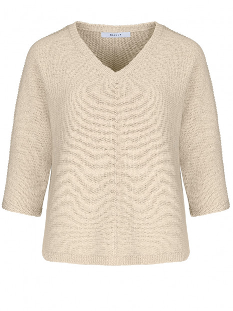 Stickad tröja Olinde Sand från Bianca