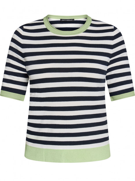 Finstickad topp randig från Betty Barclay