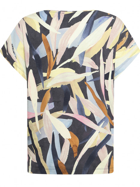 Trikåtopp Priya grå/multi från Mansted