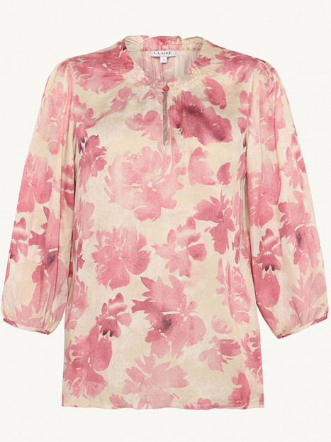 Satinblus Raquelle rosa från Claire