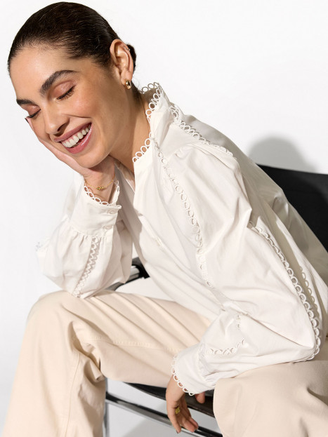 Skjorta Netti vit från SoyaConcept