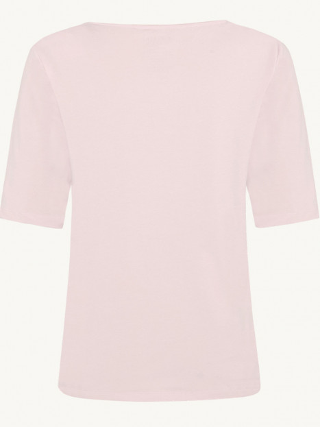 Trikåtopp Amaryllis i ekologisk bomull ljusrosa från Claire